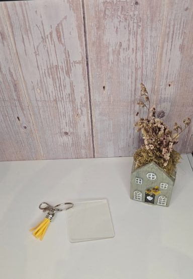 Schlüsselanhänger Quadrat